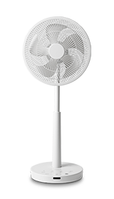 DC 音声操作サーキュレーター扇風機 シロカのポチタマ扇