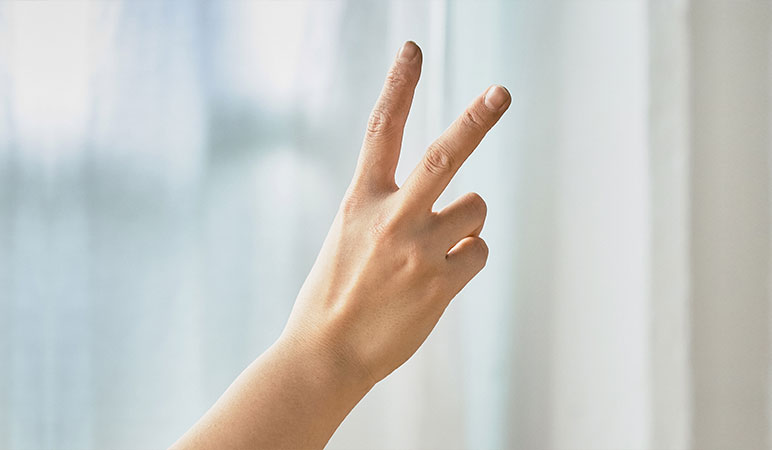 首振りのON / OFFを切り替える