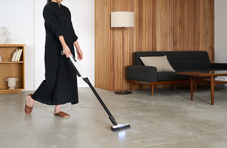 リビングなど広い場所の長時間のお掃除に